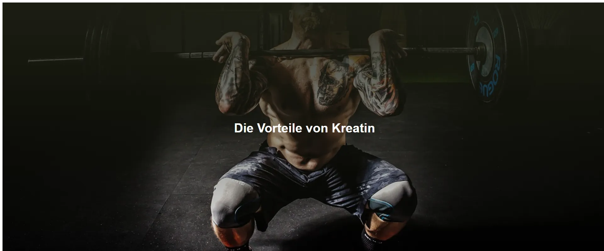 Die Vorteile von Kreatin